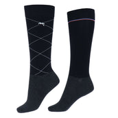 Pénélope Riding Socks Luxe 2 Pairs Black