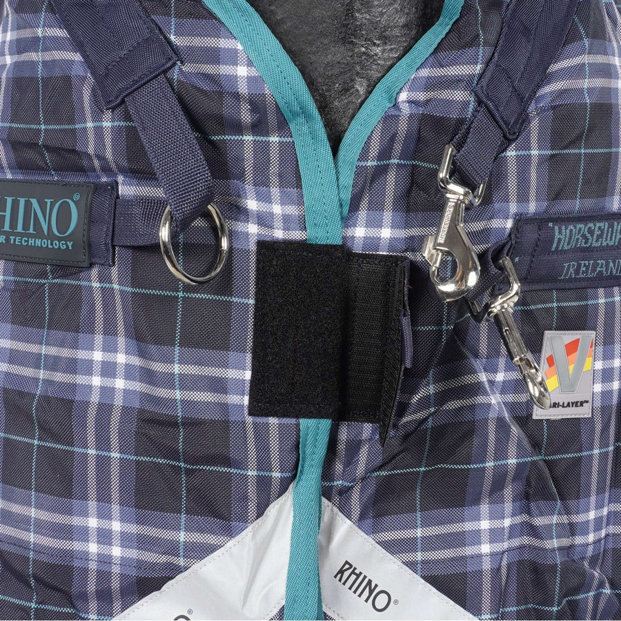 Rhino Plus Turnout Medium Varilayer 250g Navy Check