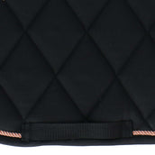 Back on Track Saddlepad Haze Dressage Black/Rose gold