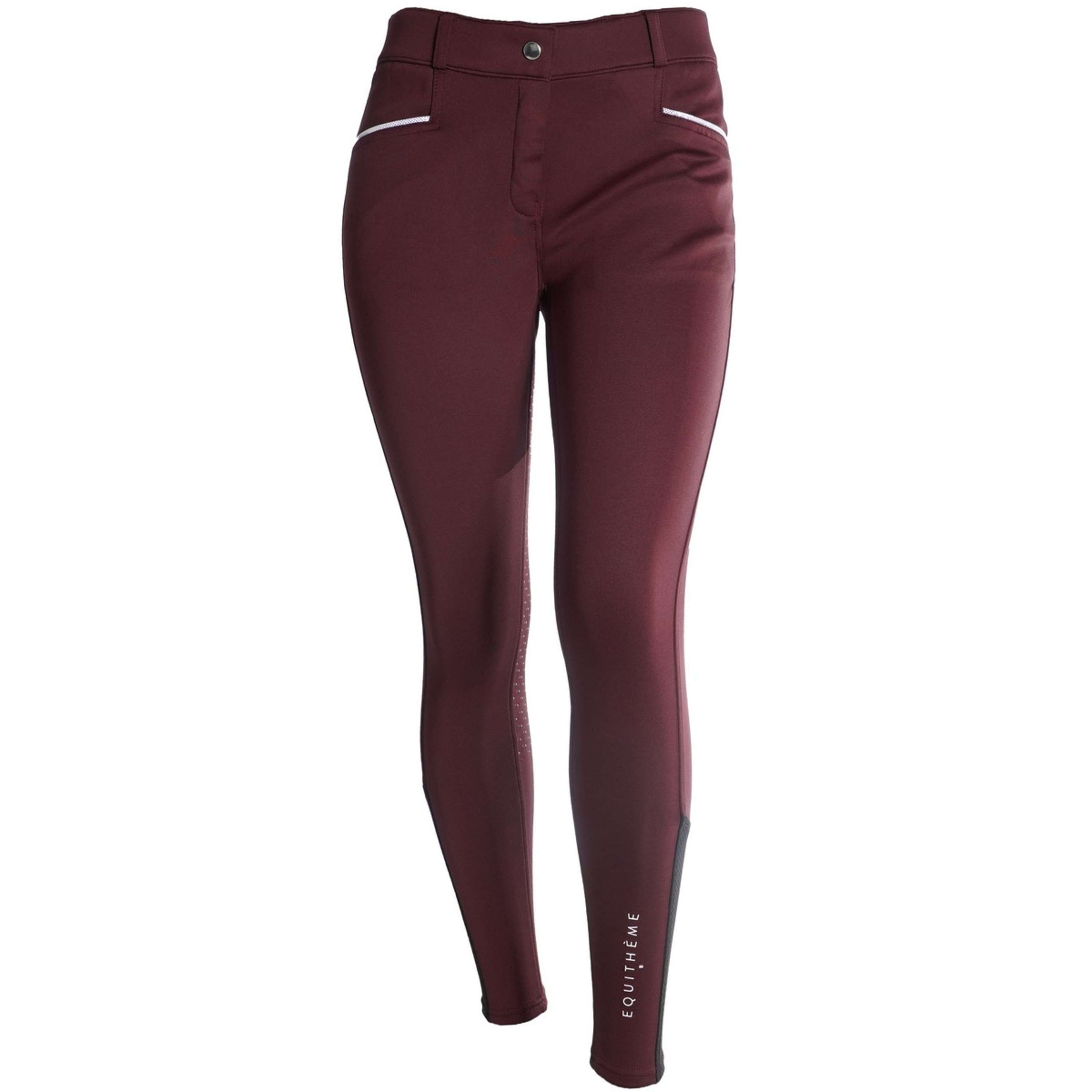 EQUITHÈME Breeches Claudine Bordeaux