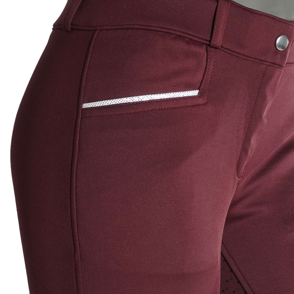 EQUITHÈME Breeches Claudine Bordeaux