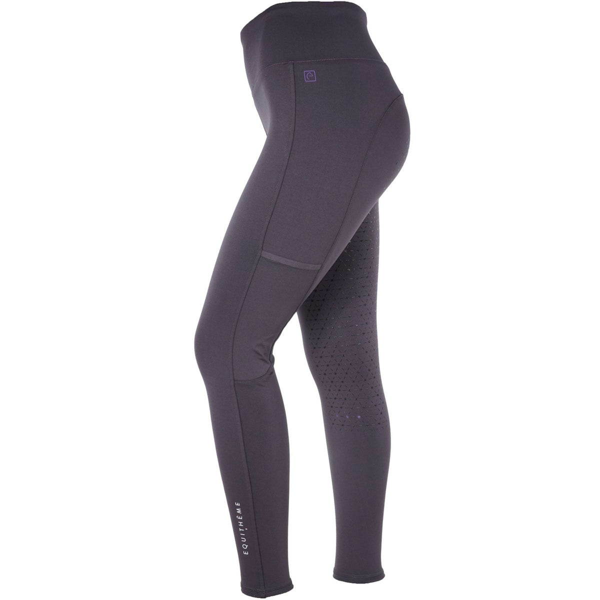 EQUITHÈME Riding Legging Lyly Grey/Pink