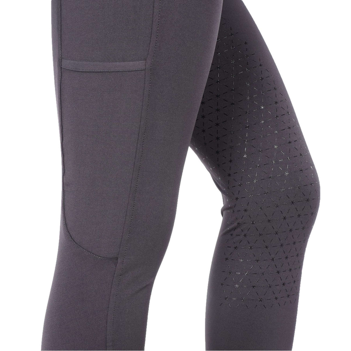 EQUITHÈME Riding Legging Lyly Grey/Pink