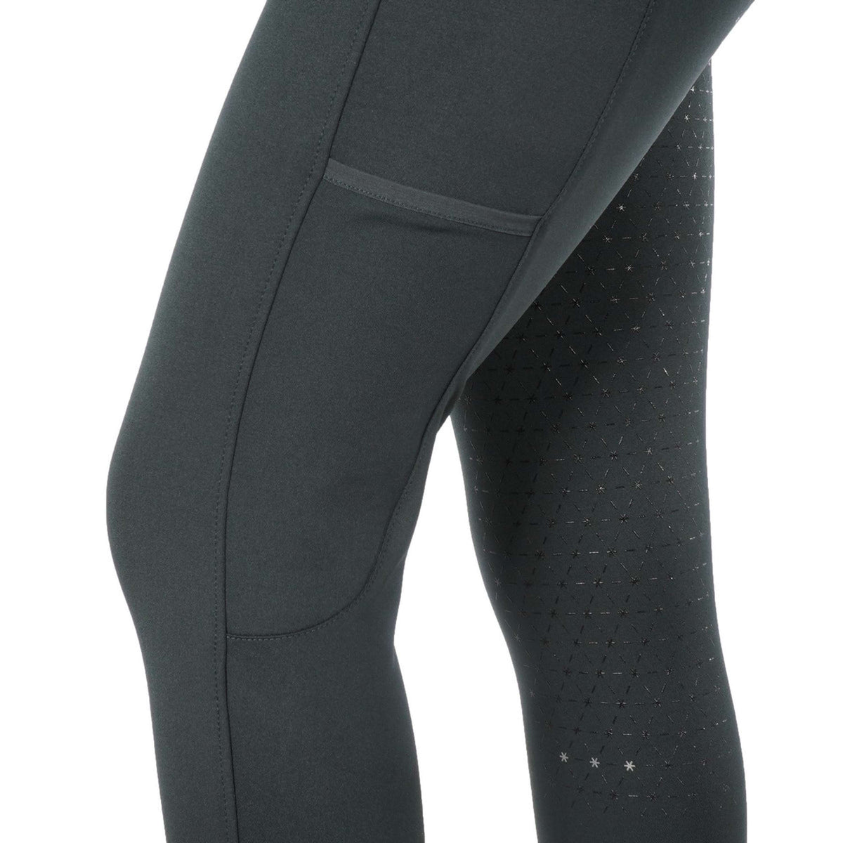 EQUITHÈME Riding Legging Lyly Green/Grey