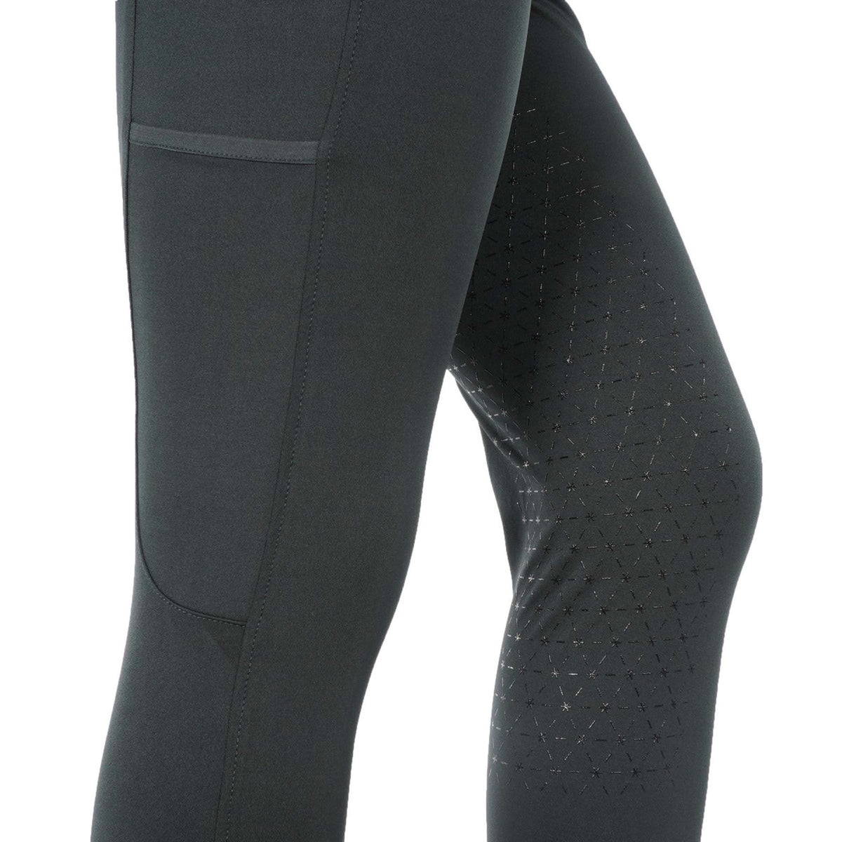 EQUITHÈME Riding Legging Lyly Green/Grey