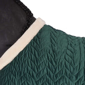 EQUITHÈME Stable Rug Velvet Teddy Green