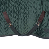 EQUITHÈME Stable Rug Velvet Teddy Green