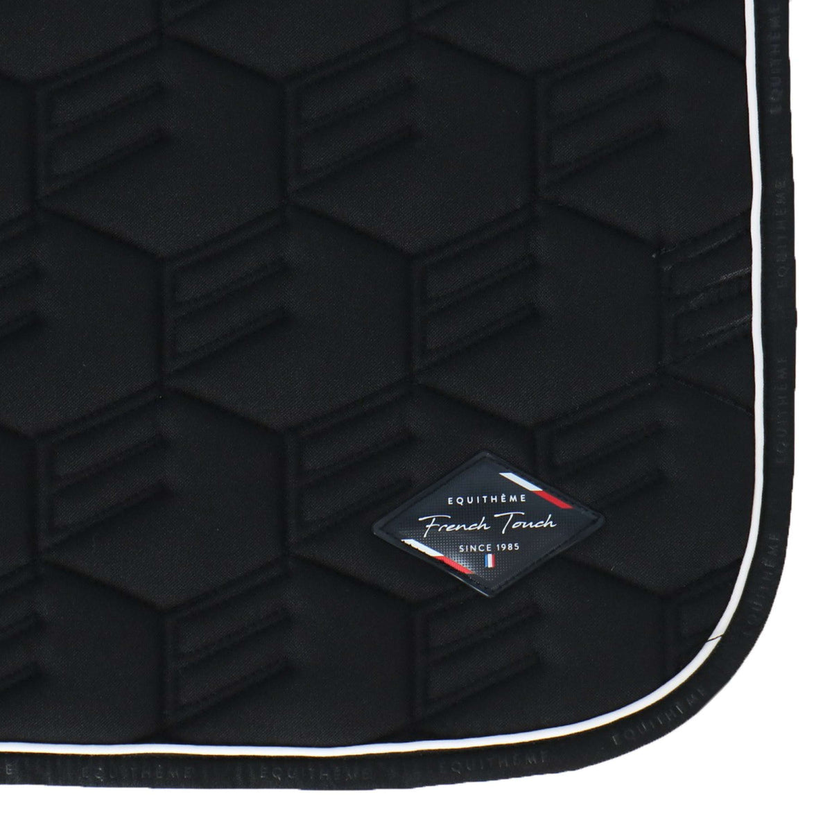 EQUITHÈME Saddlepad French Touch Dressage Black