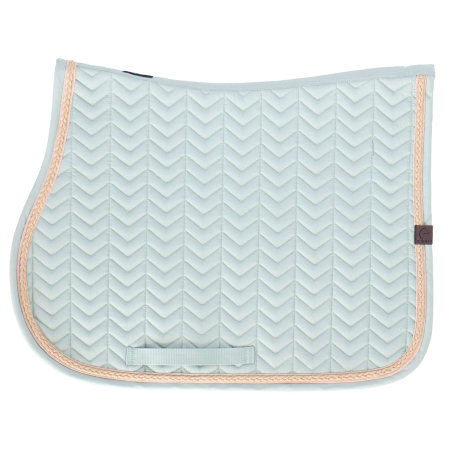 EQUITHÈME Saddlepad Softy Jumping Lightgreen