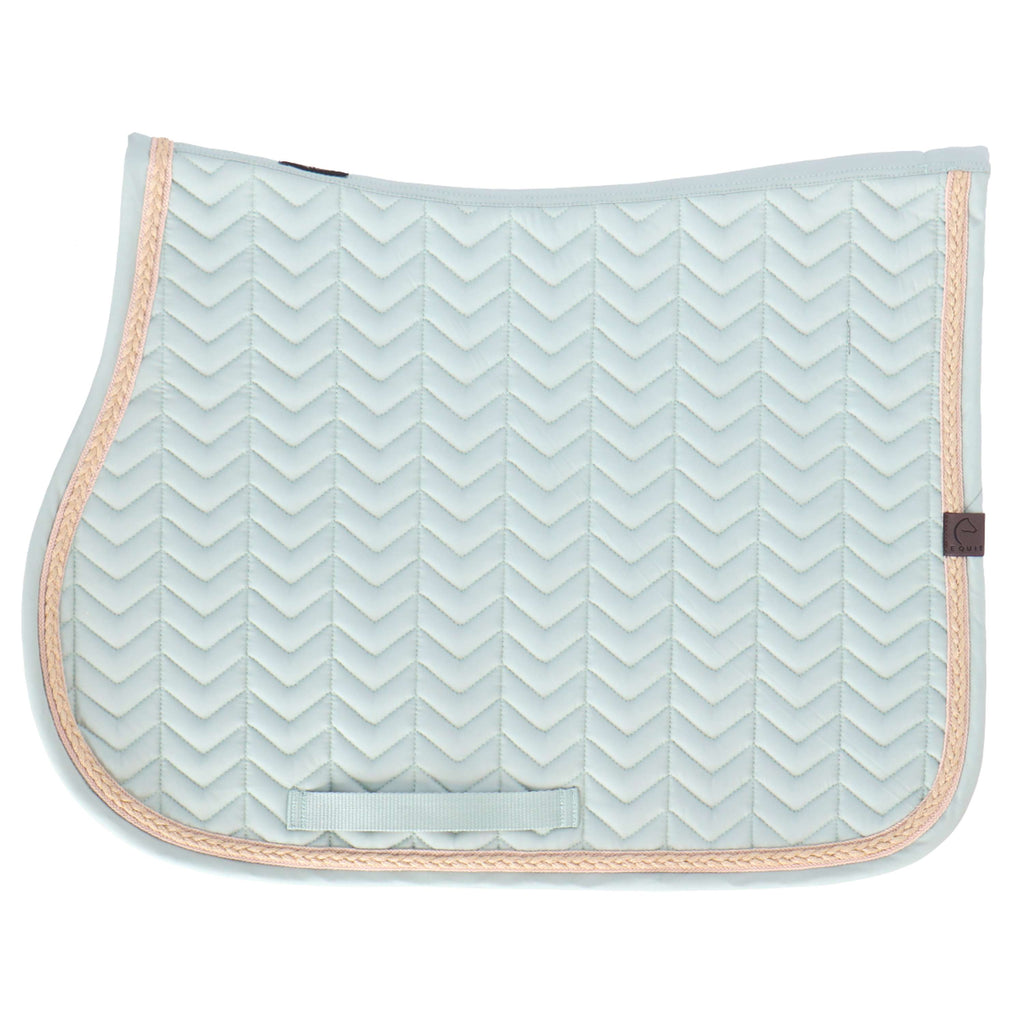 EQUITHÈME Saddlepad Softy Jumping Lightgreen