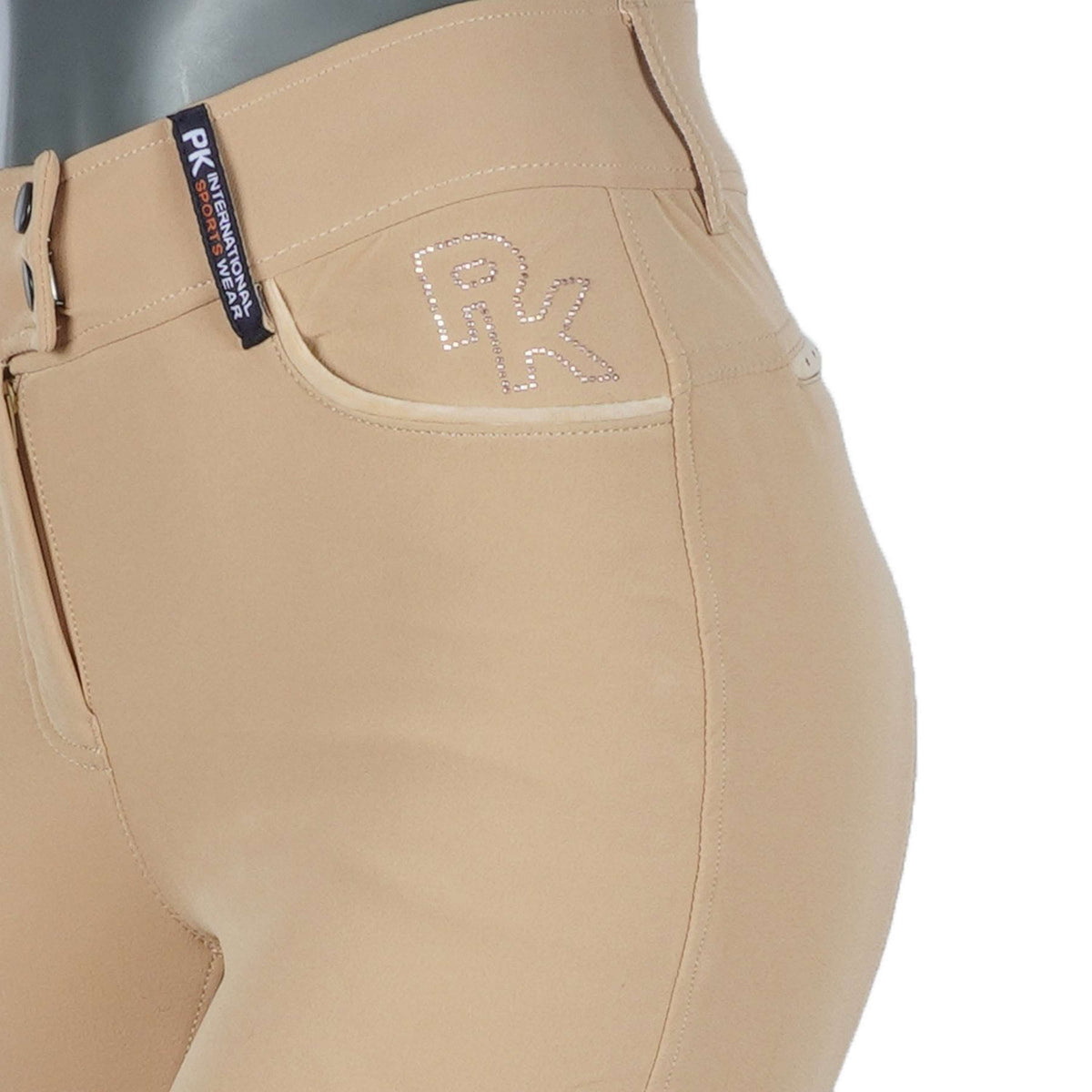 PK Breeches James Full Grip Kids Tannin