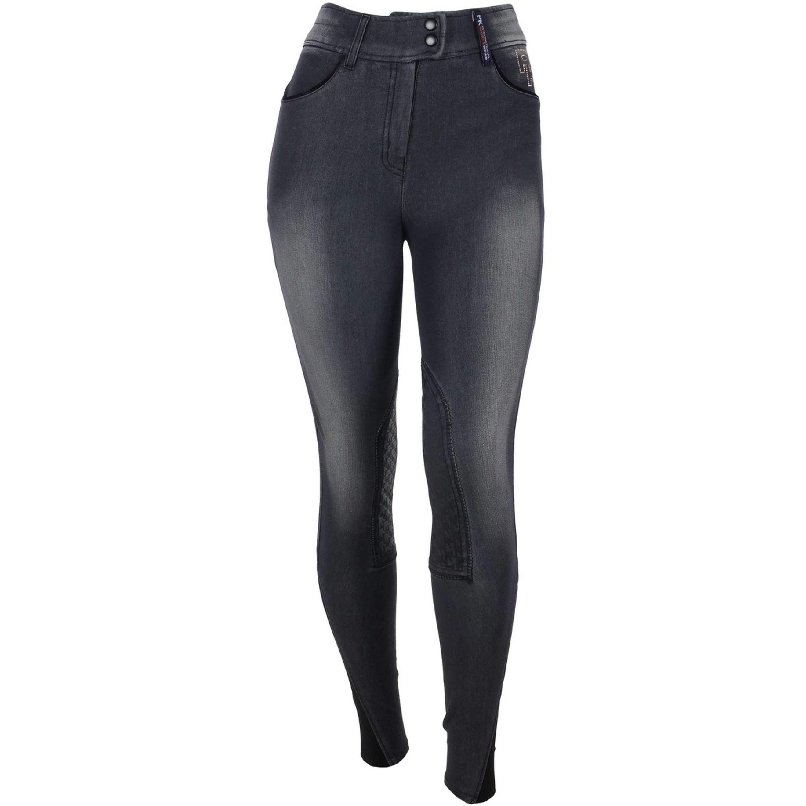 PK Breeches James Knee Grip Black/Grey/Jeans