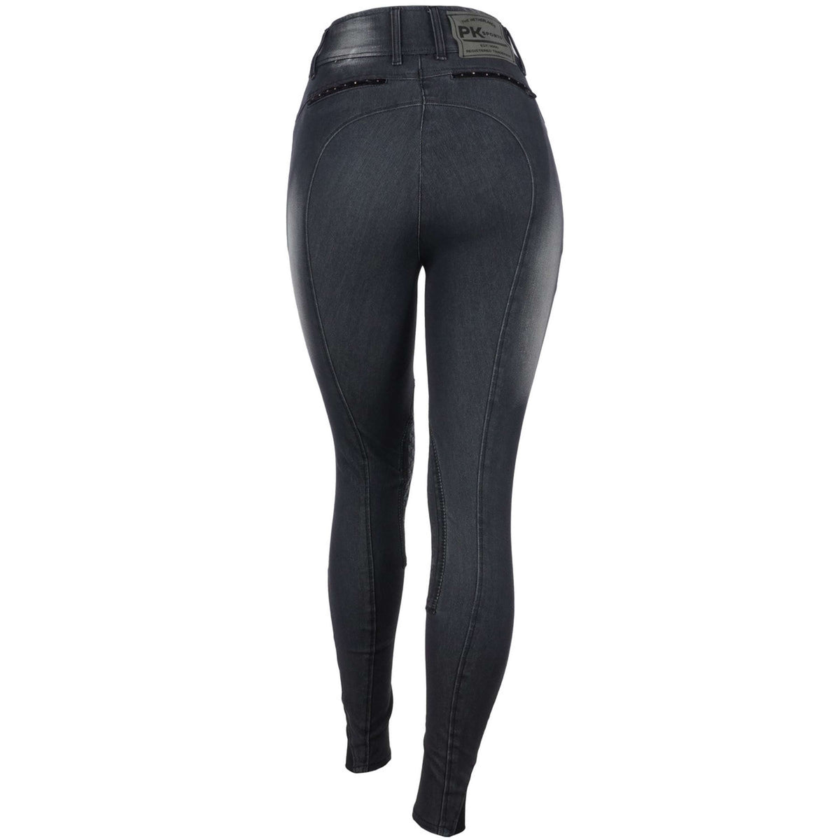 PK Breeches James Knee Grip Black/Grey/Jeans