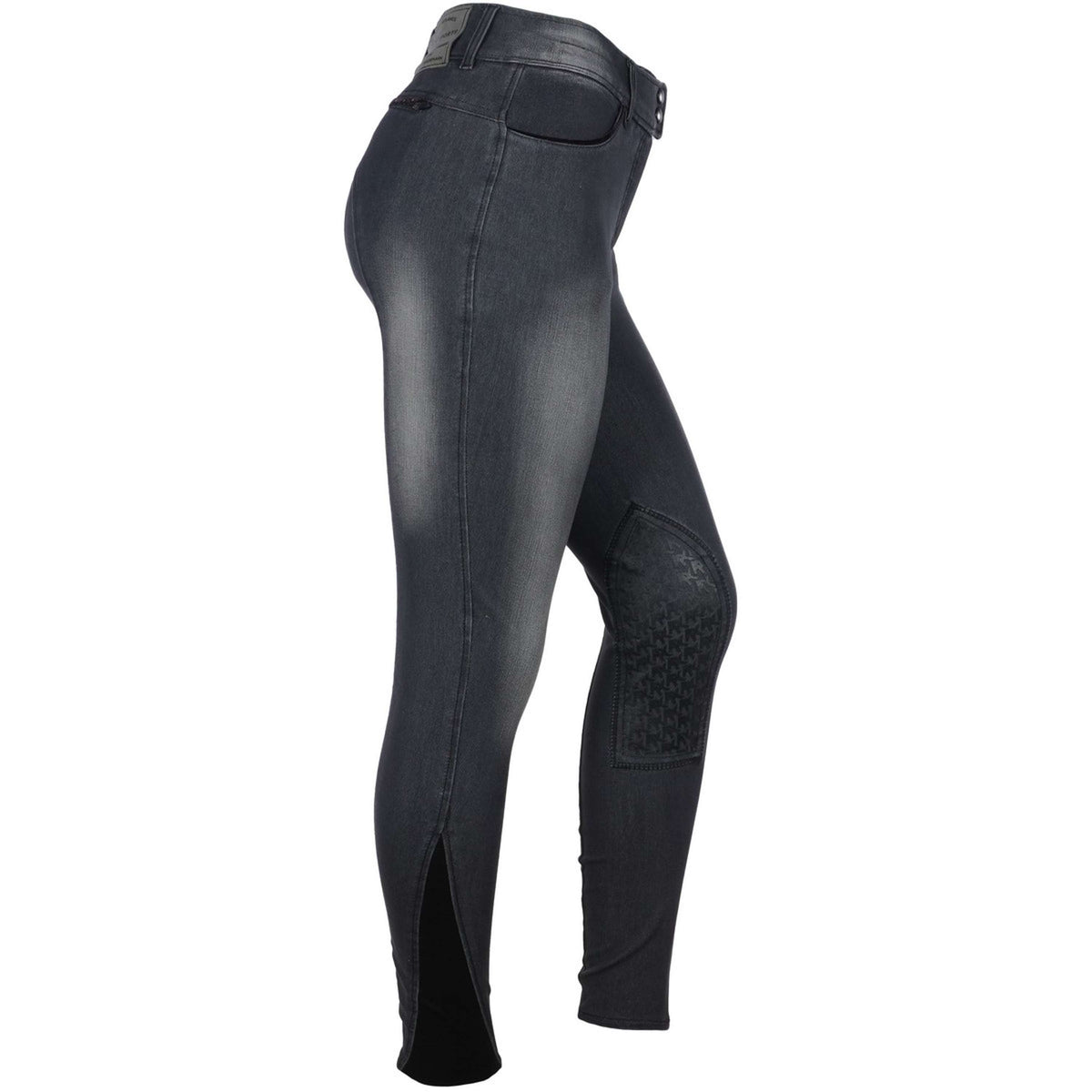 PK Breeches James Knee Grip Black/Grey/Jeans