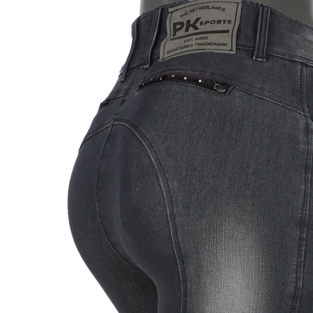 PK Breeches James Knee Grip Black/Grey/Jeans