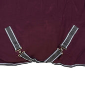 Weatherbeeta Fleece Rug Cooler Combo Neck Maroon/Grey/White