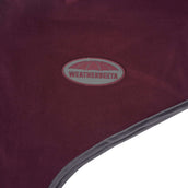 Weatherbeeta Dog Coat Comfitec Fleece Zip Maroon/Grey