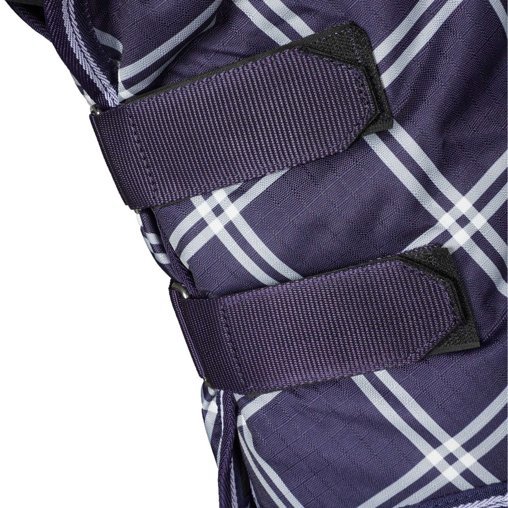 Saxon Rug Defiant 600D Combo Neck Heavy 300g Navy Plaid