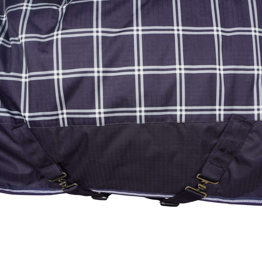 Saxon Rug Defiant 600D Combo Neck Heavy 300g Navy Plaid