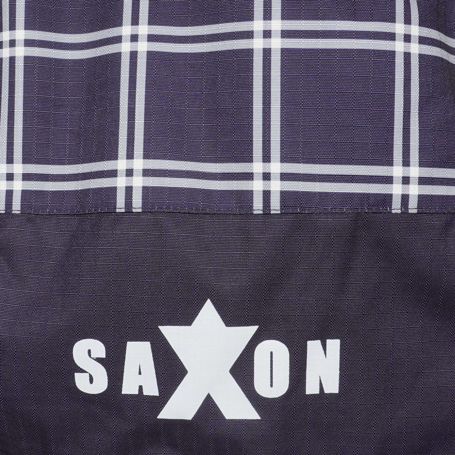 Saxon Rug Defiant 600D Combo Neck Heavy 300g Navy Plaid