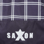 Saxon Rug Defiant 600D Combo Neck Heavy Navy Plaid