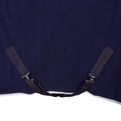 Saxon Fleece Rug Standard Neck Navy/White