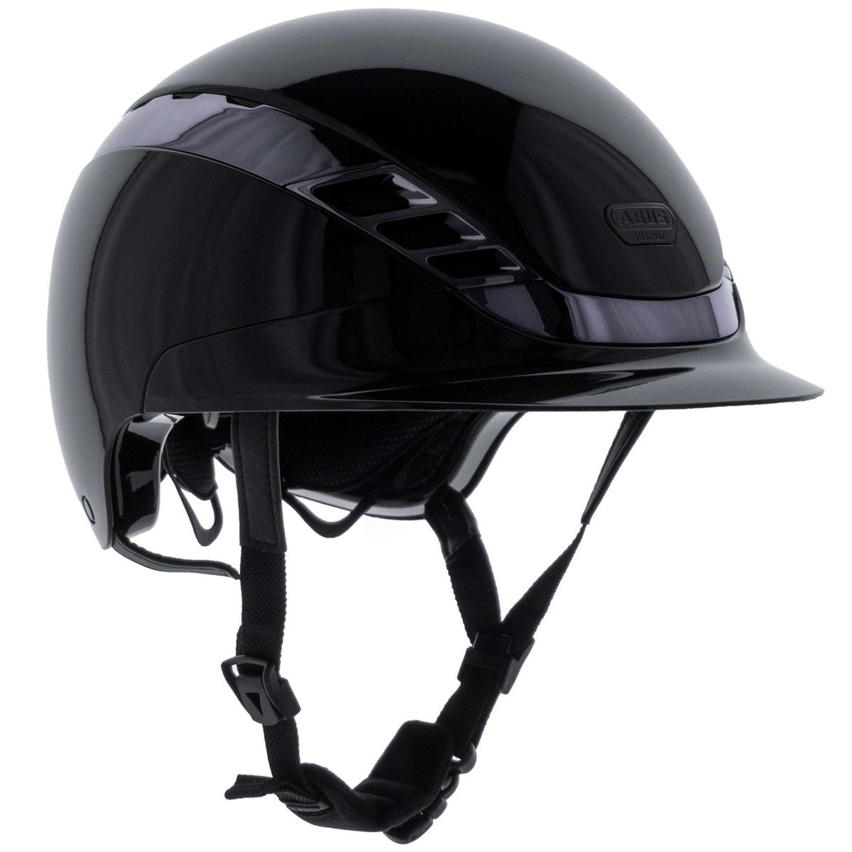 Pikeur X Abus Cap AirLuxe CHROME Shiny Black