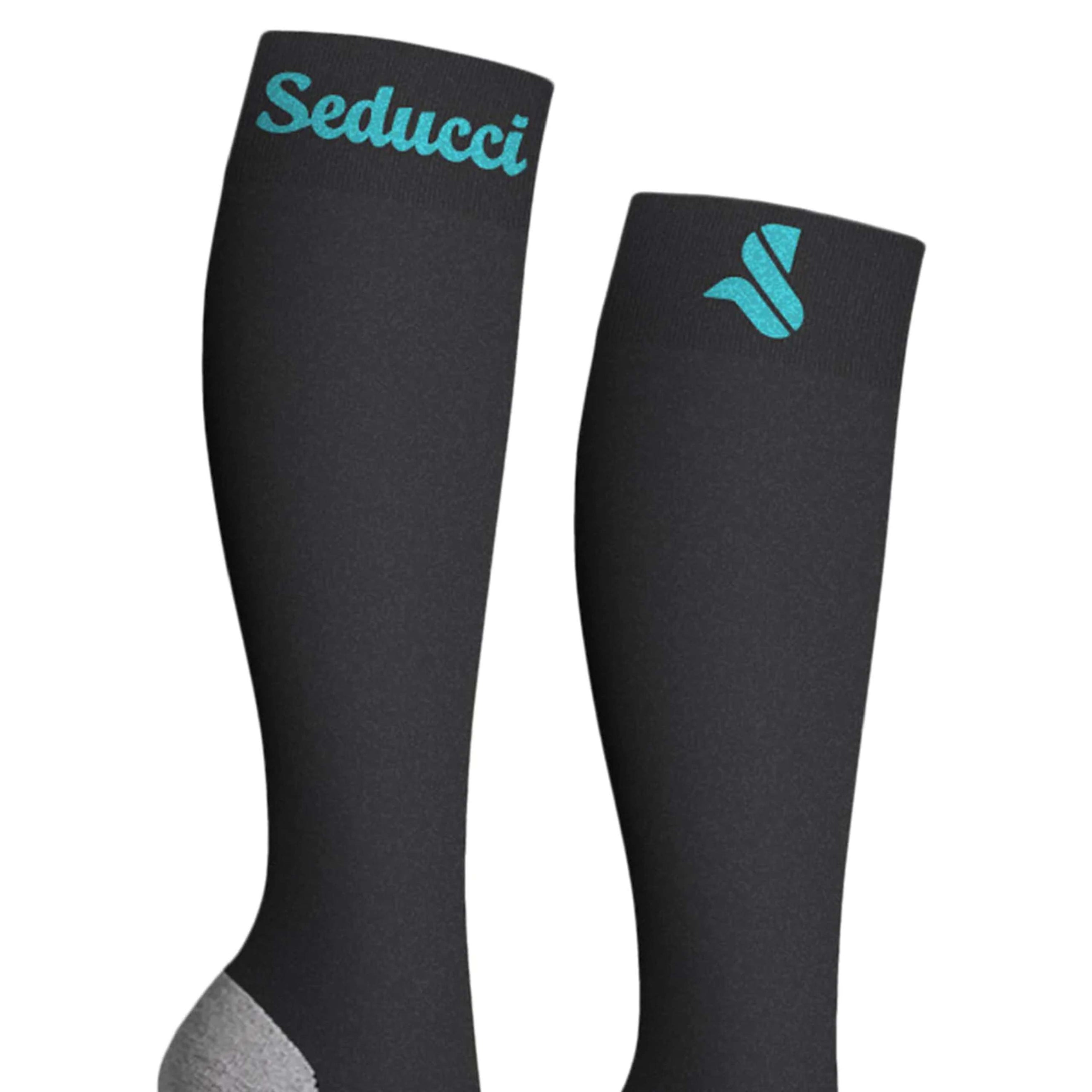 Seducci Socks Pro AG+ Iron/Turquoise