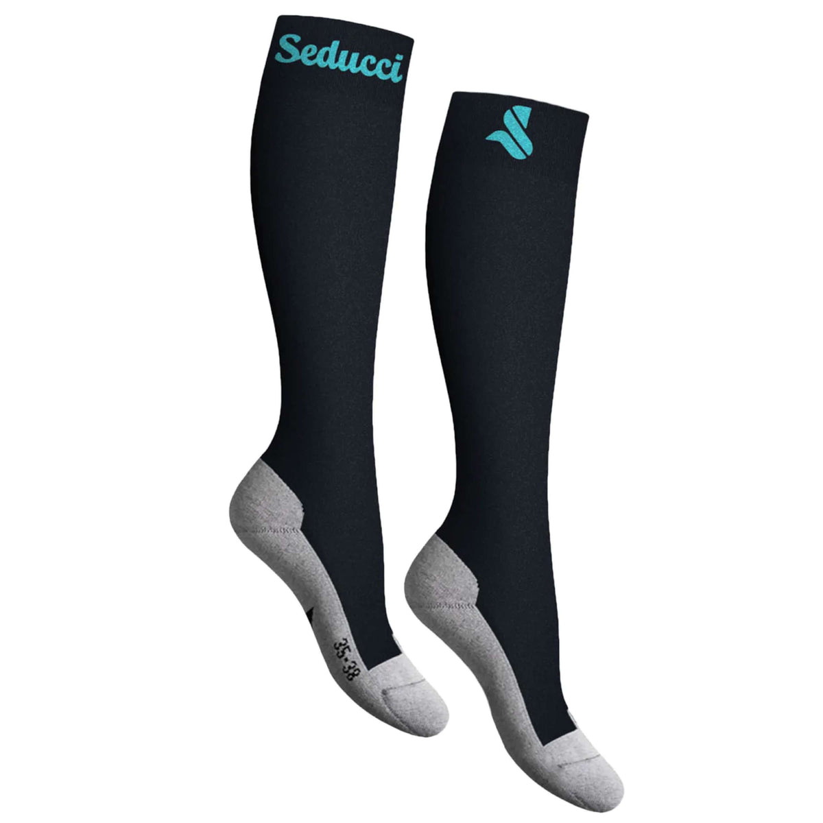 Seducci Socks Pro AG+ Navy/Turquoise