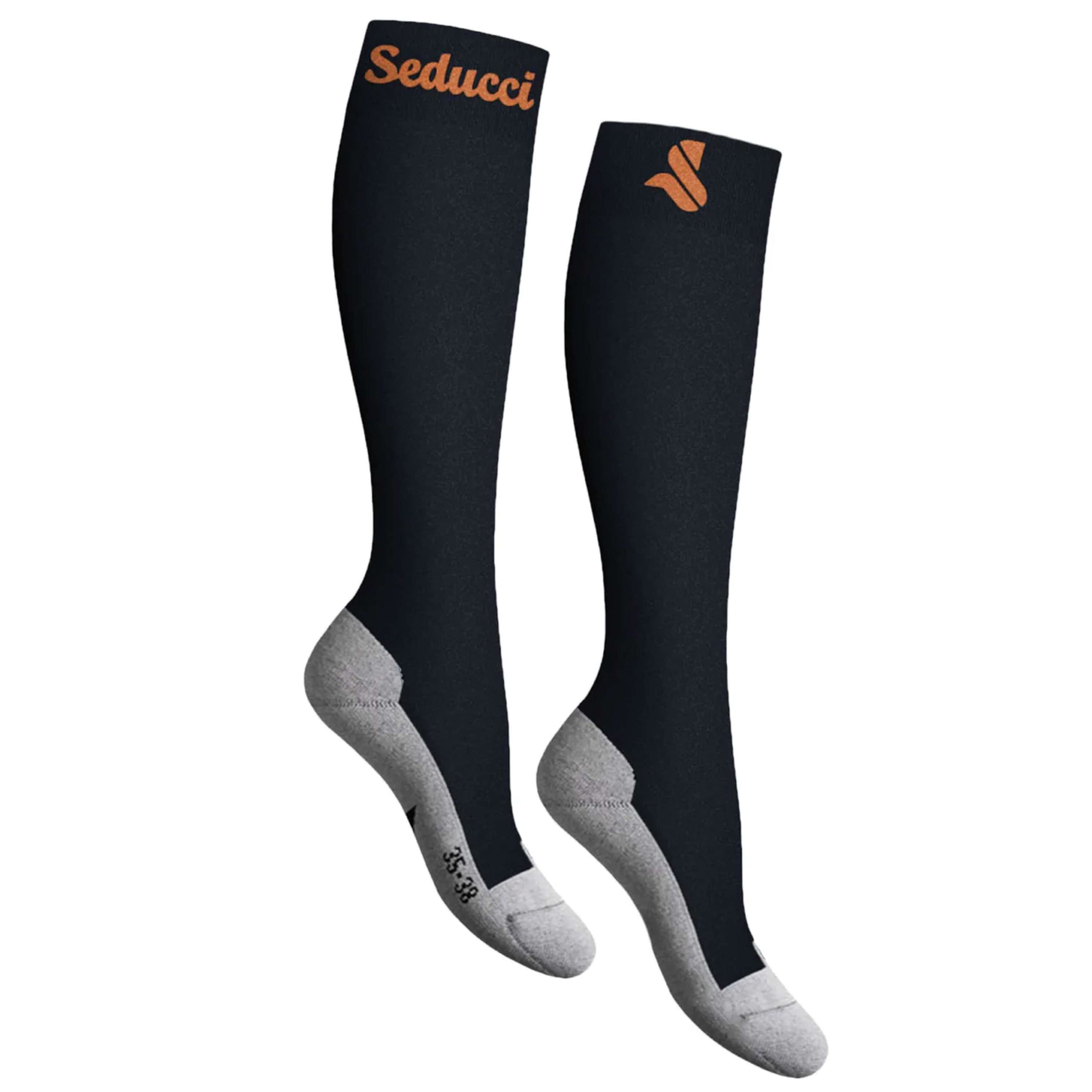 Seducci Socks Pro AG+ Navy/Oranje