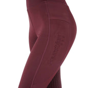 Horka Riding Legging Pro Embossed Wine