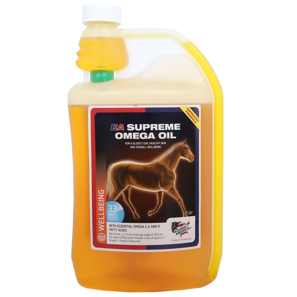 Equine America EA Supreme Omega Oil