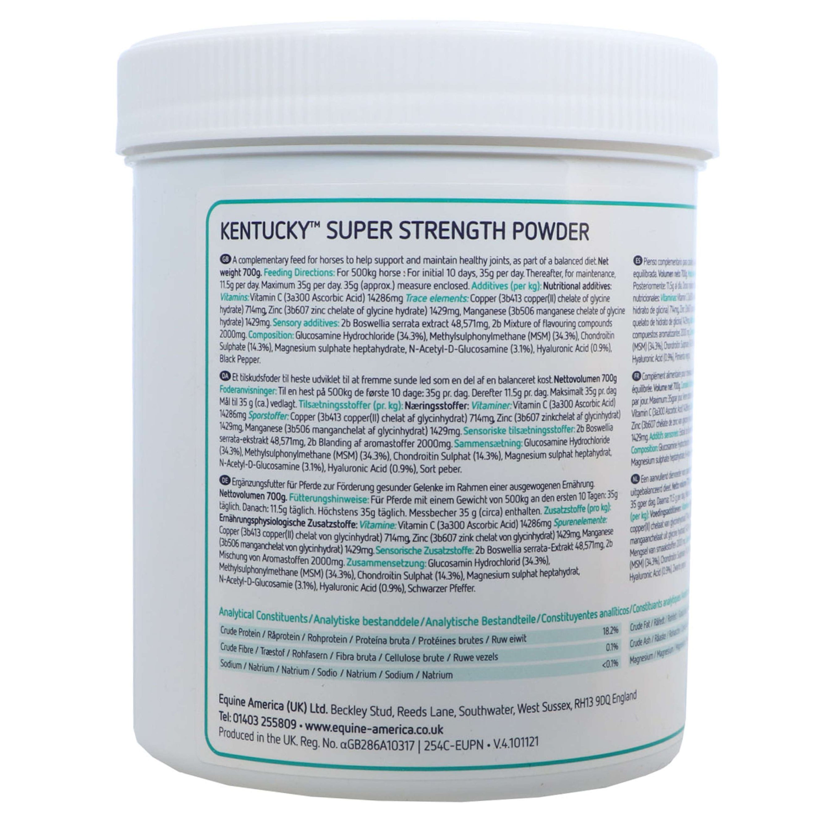 Equine America Kentucky Super Strength Powder Equine America Kentucky Super Strength Powder