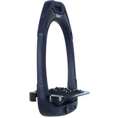 Flex-On Stirrups Green Composite Inclined Ultra Grip Navy/Black/Navy