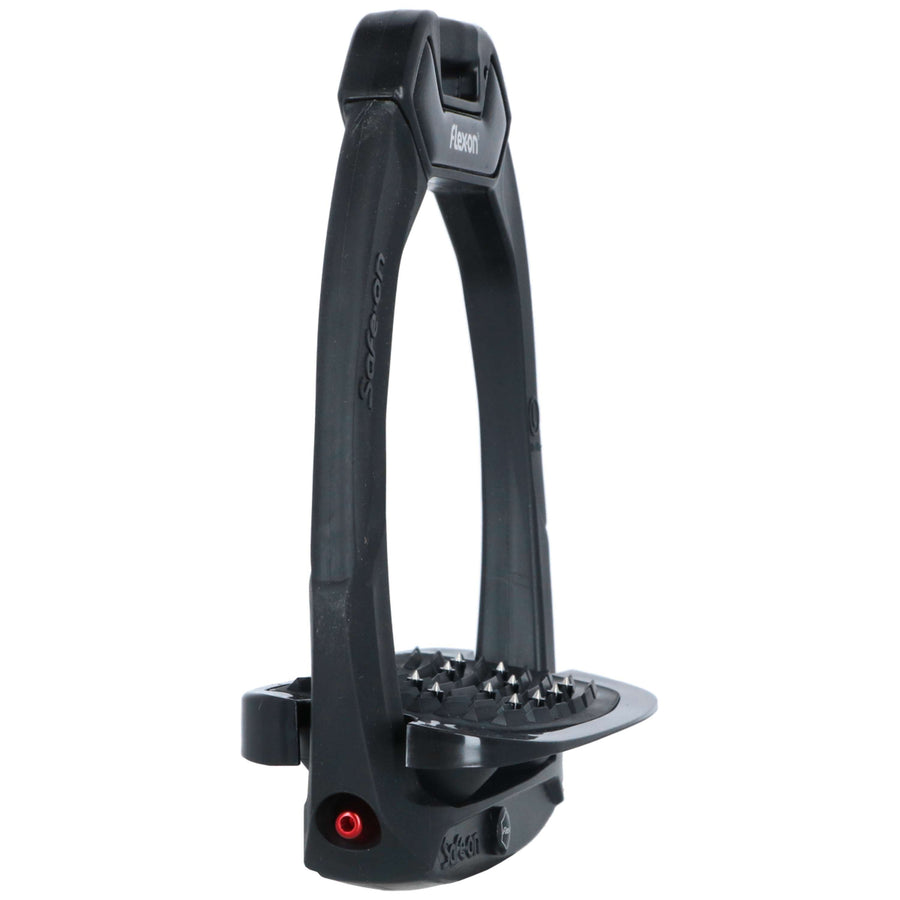 Flex-On Safety Stirrups Safe-On Inclined Ultra Grip Black/BlackBlack