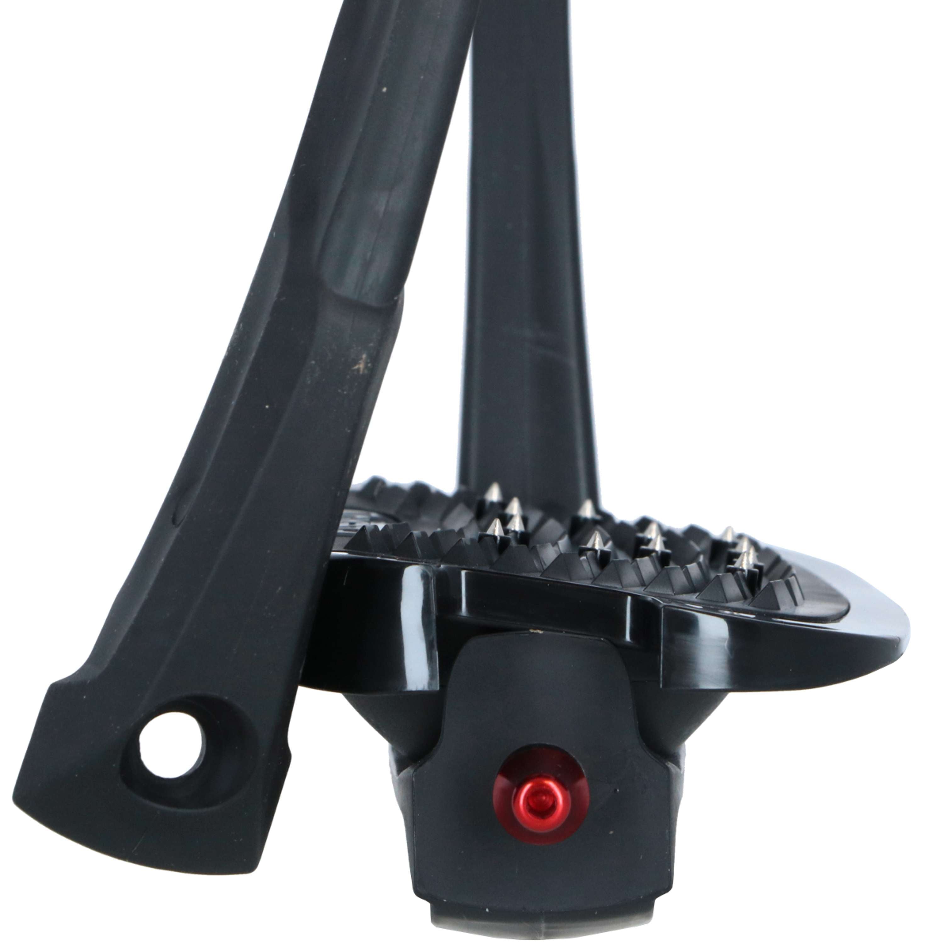 Flex-On Safety Stirrups Safe-On Inclined Ultra Grip Black/BlackBlack