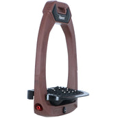 Flex-On Safety Stirrups Safe-On Inclined Ultra Grip Brown/Black/Black