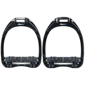 Flex-On Stirrups Aluminium Inclined Ultra Grip Black/Silver/Navy