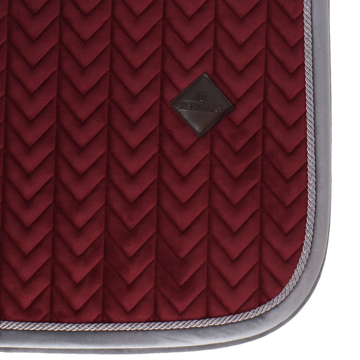 Kentucky Dressage Saddle Pad Classic Contrast Bordeaux