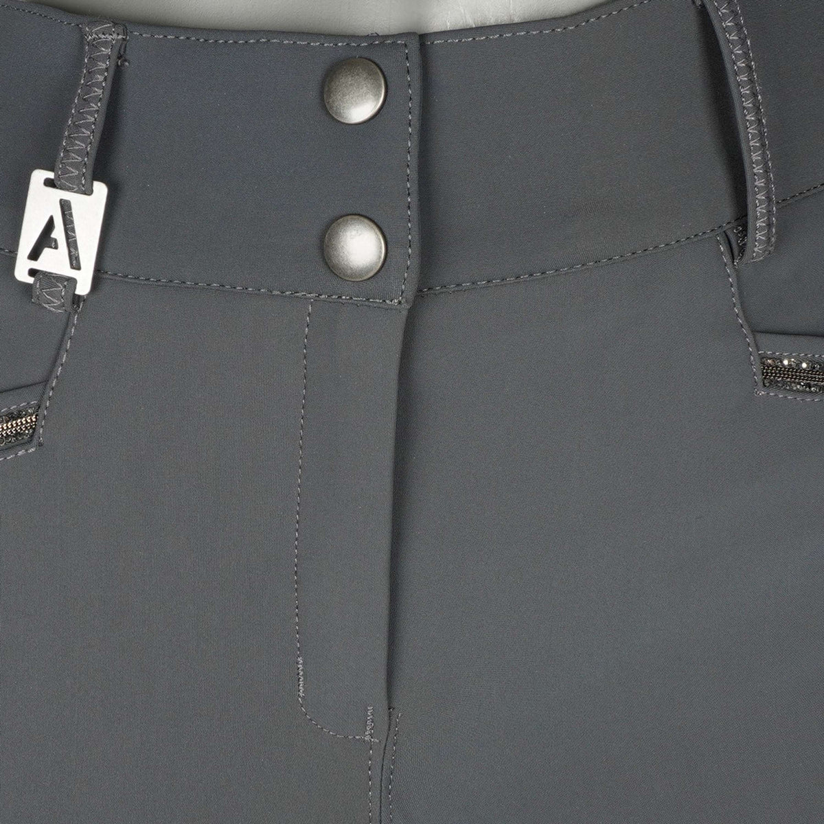 ANKY Breeches Glance Silicon Seat DarkGrey