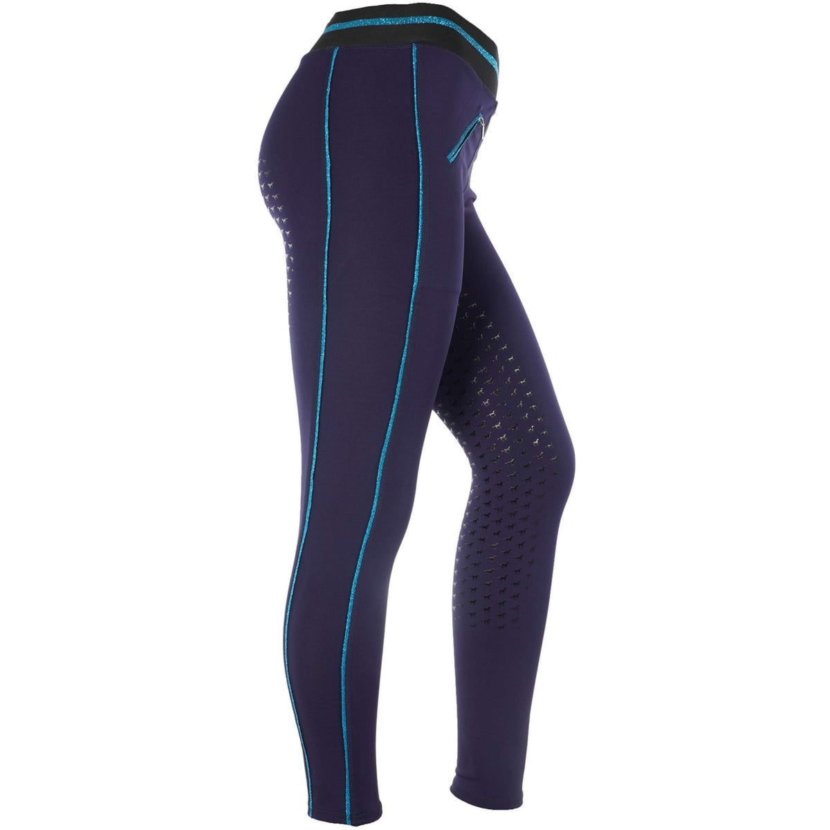 Red Horse Riding Legging Kaya Blue/Turquoise