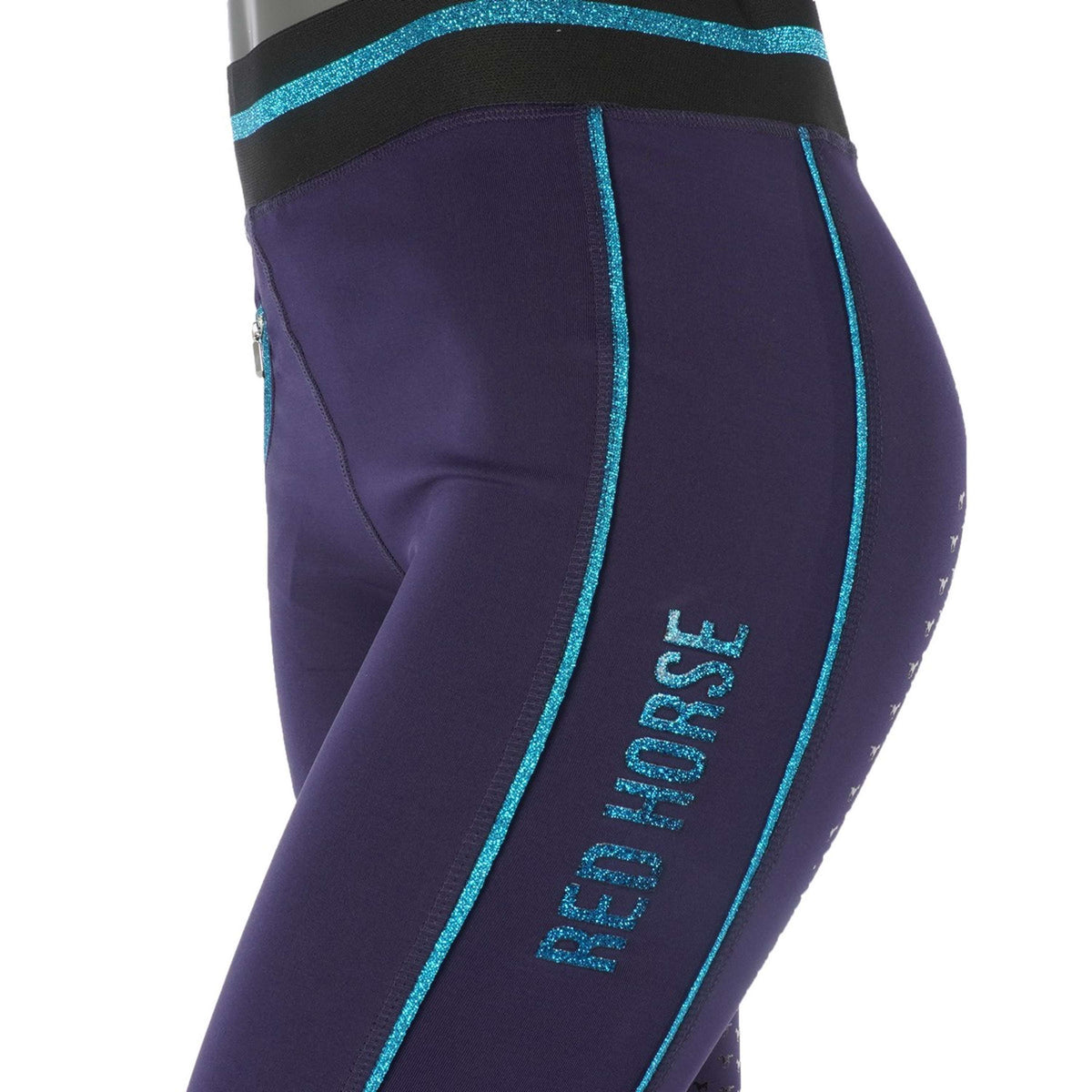 Red Horse Riding Legging Kaya Blue/Turquoise