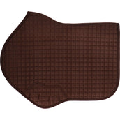 LeMieux Saddlepad Square Suede CC Brown