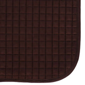 LeMieux Saddlepad Square Suede CC Brown