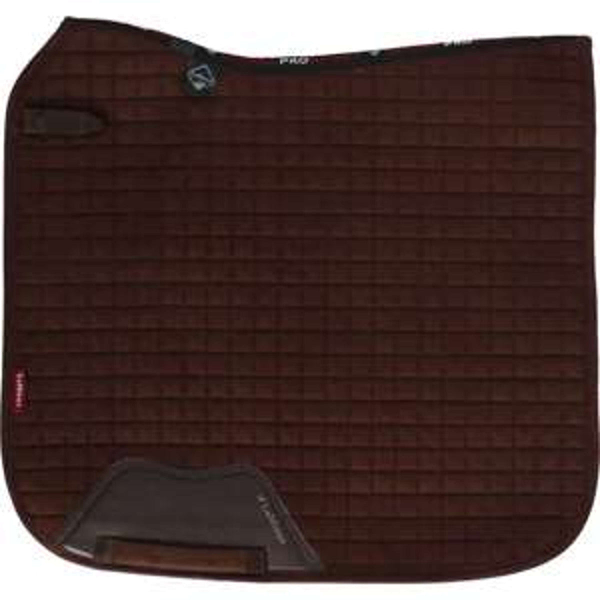 LeMieux Saddlepad Square Suede Dressage Brown