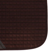 LeMieux Saddlepad Square Suede Dressage Brown