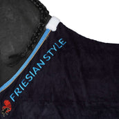 Harry's Horse Fleece Rug Friesian Style Navy