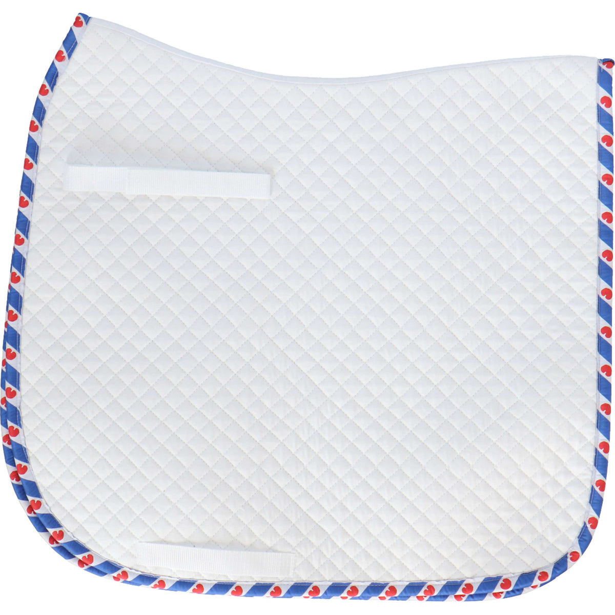 HB Saddlepad Friesch Dressage White