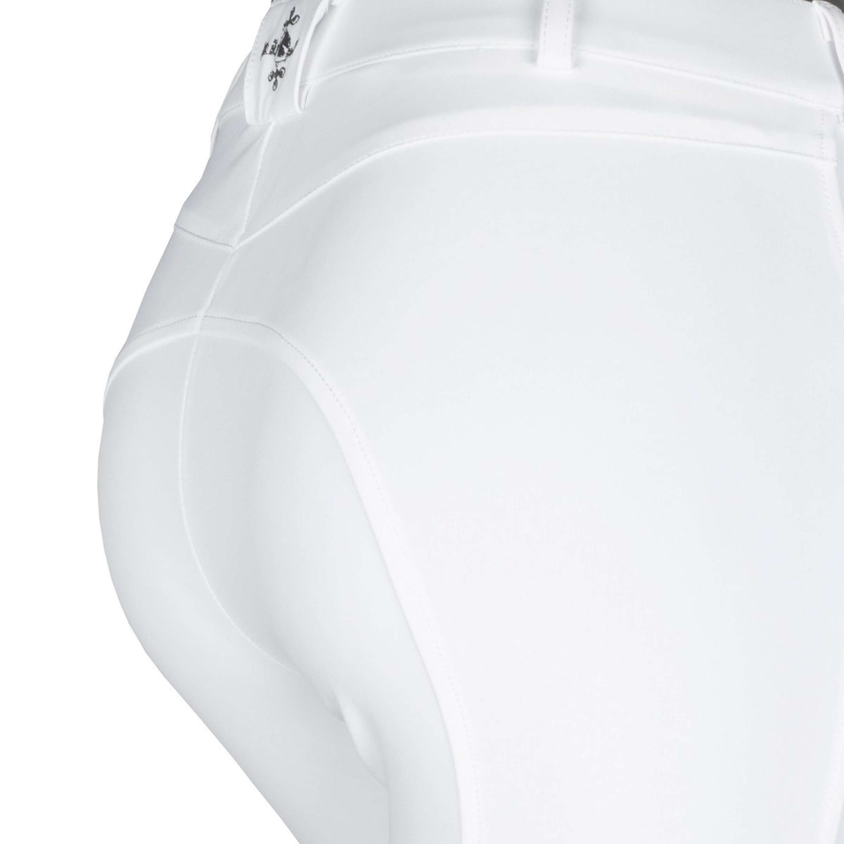 Fair Play Breeches Johanna Fleur Knee Grip White