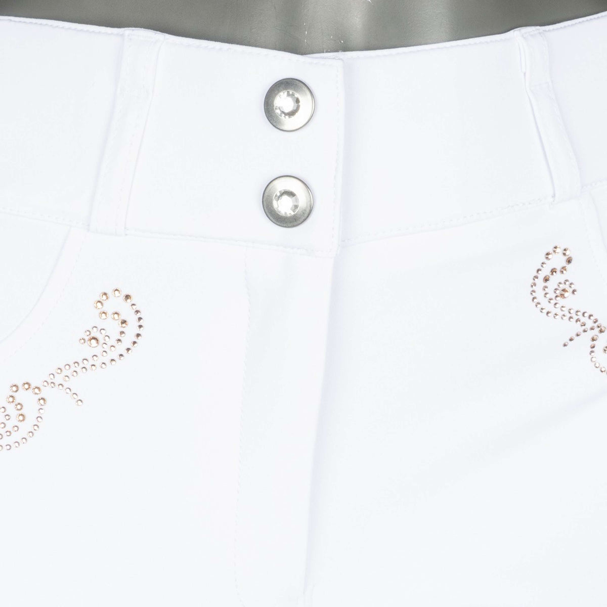 Fair Play Breeches Daisy Chic Rosegold White